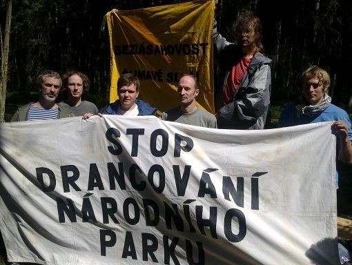 Blokáda Šumava 2011